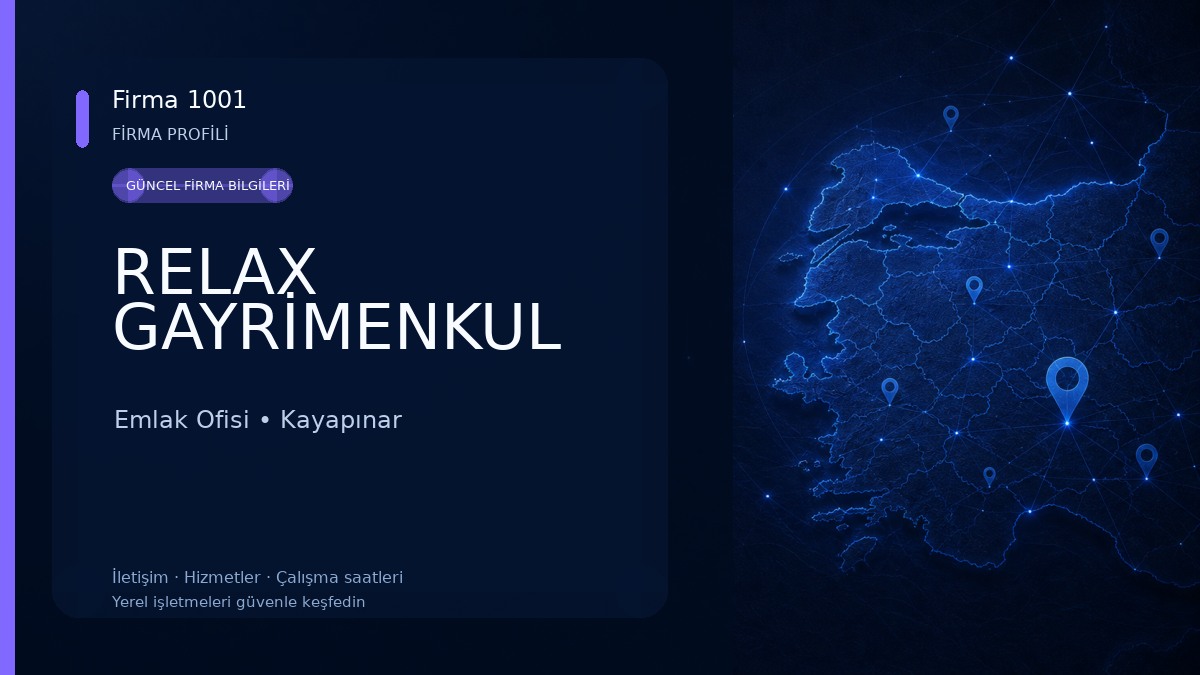 RELAX GAYRİMENKUL