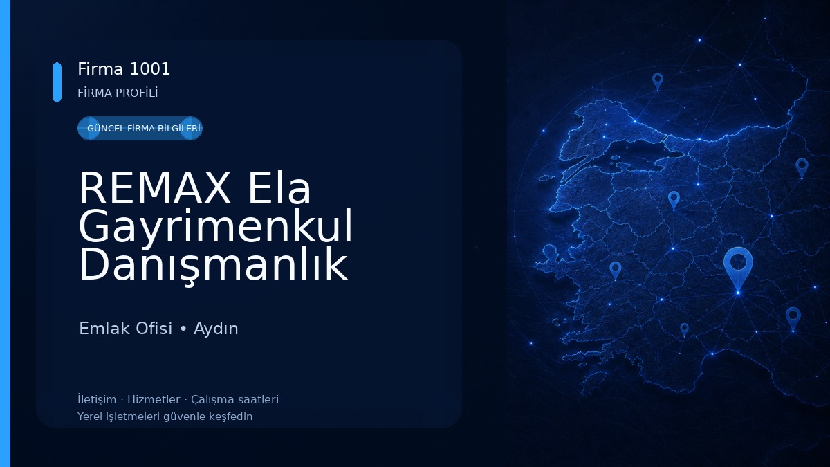 REMAX Ela Gayrimenkul Danışmanlık