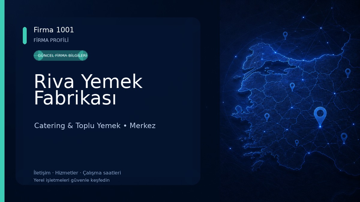 Riva Yemek Fabrikası
