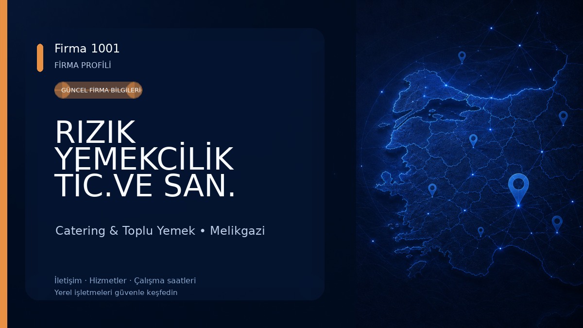 RIZIK YEMEKCİLİK TİC.VE SAN. LTD.ŞTİ.
