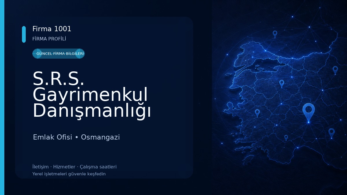 S.R.S. Gayrimenkul Danışmanlığı