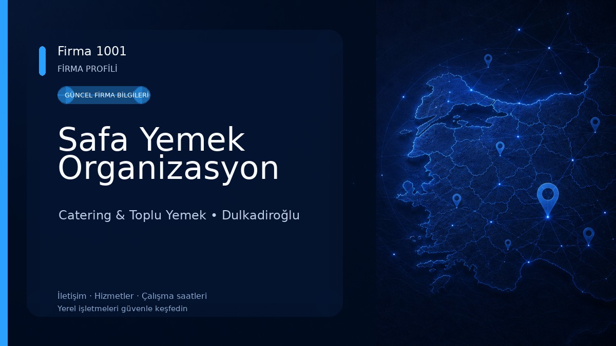 Safa Yemek Organizasyon