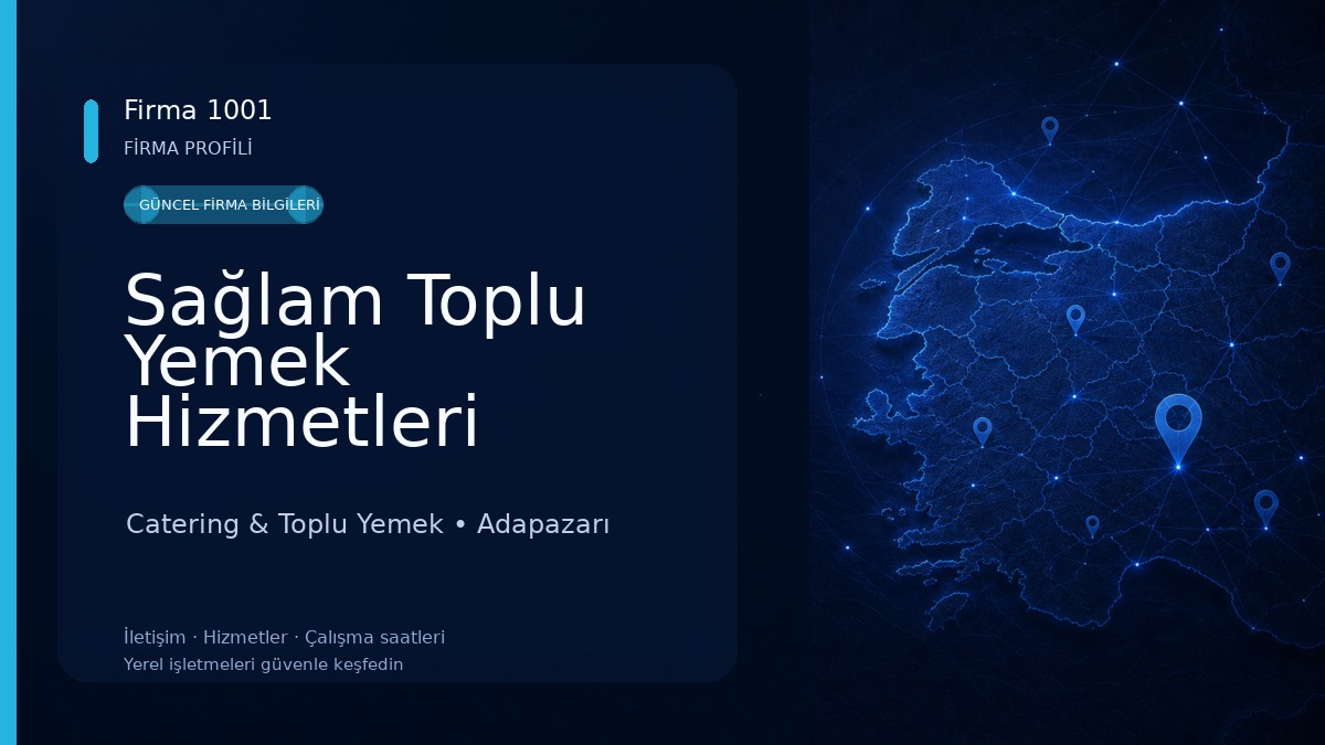 Sağlam Toplu Yemek Hizmetleri