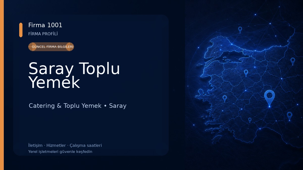 Saray Toplu Yemek