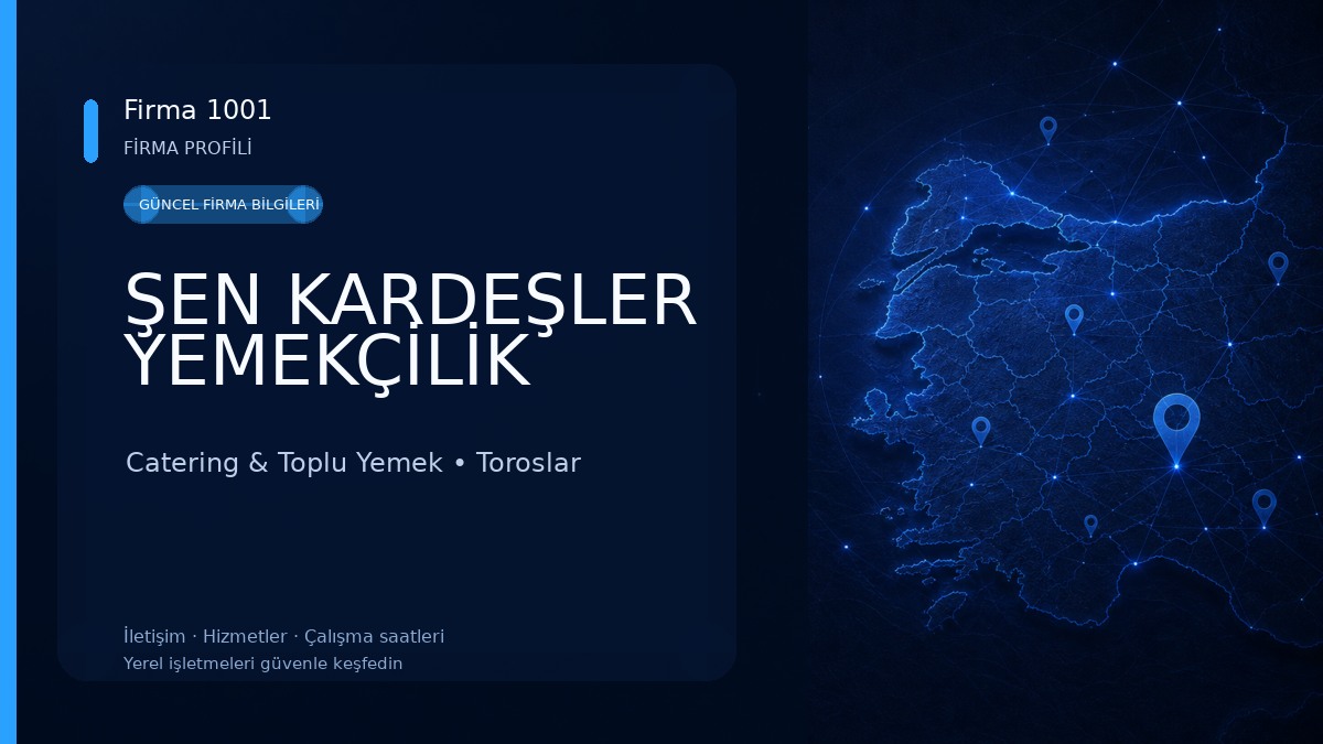 ŞEN KARDEŞLER YEMEKÇİLİK
