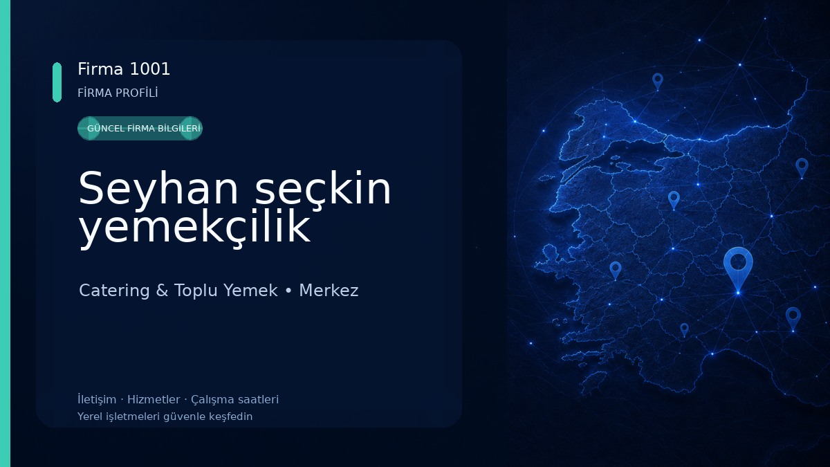 Seyhan seçkin yemekçilik