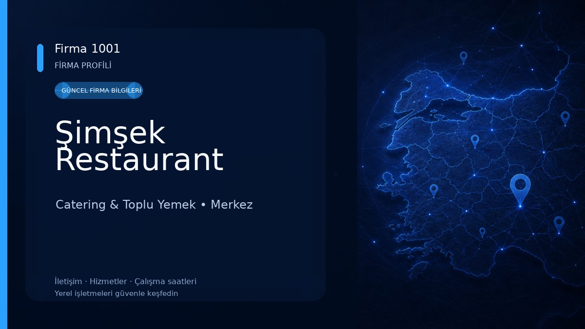 Şimşek Restaurant