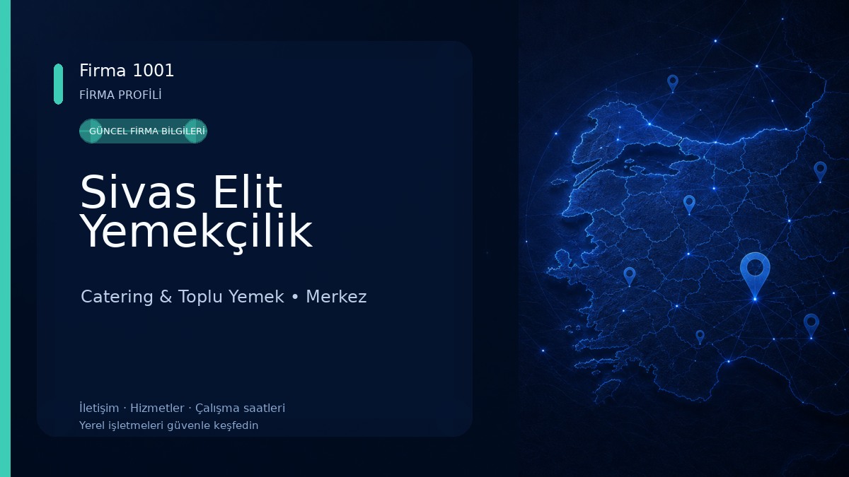 Sivas Elit Yemekçilik