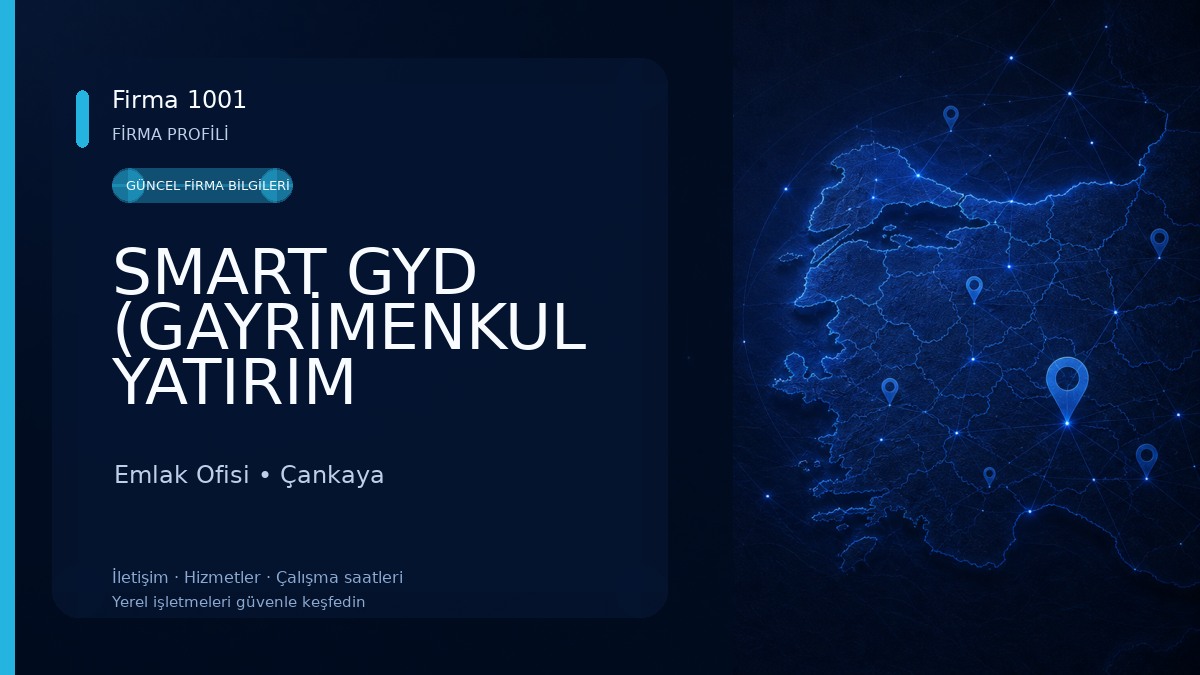 SMART GYD (GAYRİMENKUL YATIRIM DANIŞMANLIĞI)