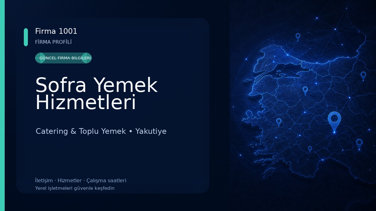 Sofra Yemek Hizmetleri