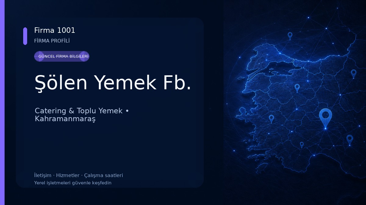 Şölen Yemek Fb.