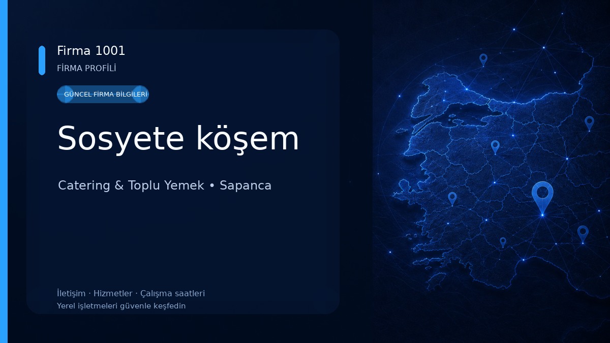Sosyete köşem