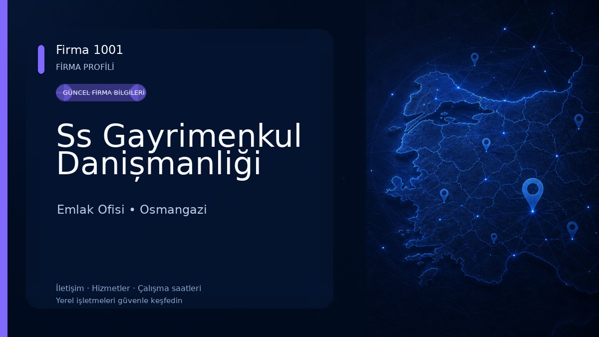 Ss Gayrimenkul Danișmanliği