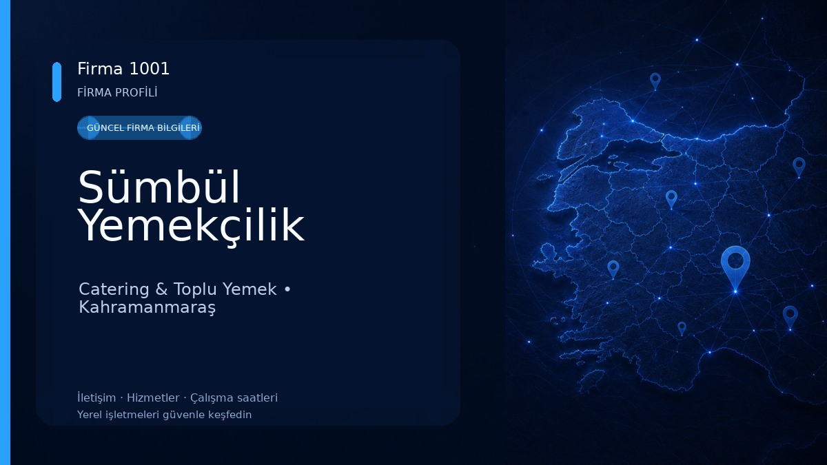Sümbül Yemekçilik