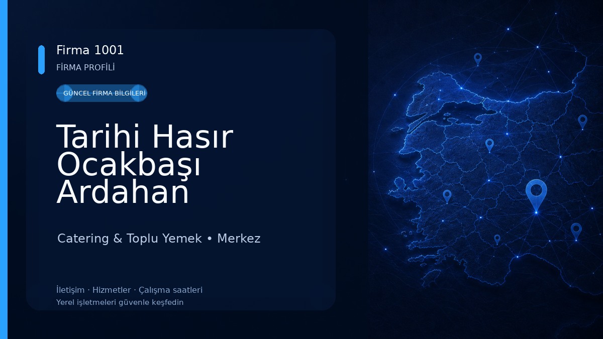 Tarihi Hasır Ocakbaşı Ardahan