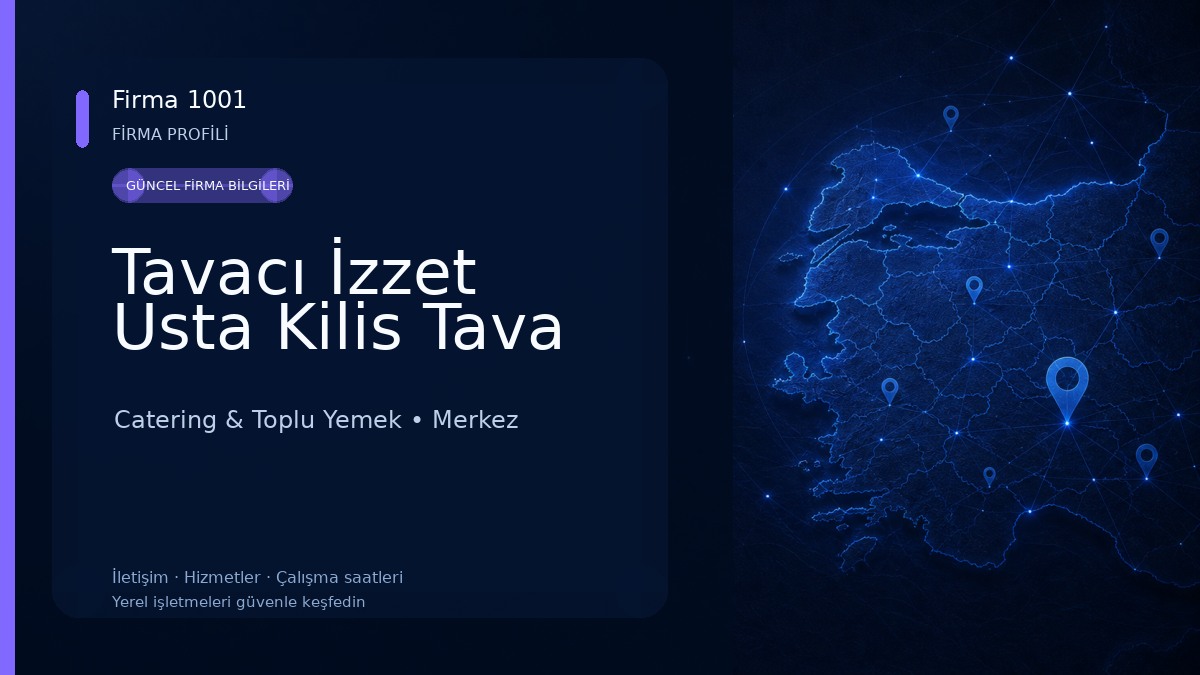 Tavacı İzzet Usta Kilis Tava