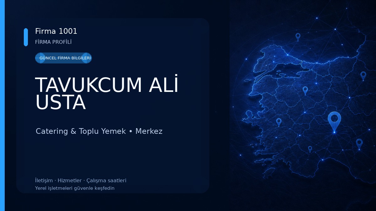 TAVUKCUM ALİ USTA