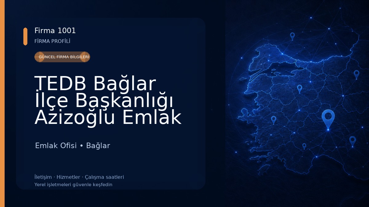 TEDB Bağlar İlçe Başkanlığı Azizoğlu Emlak Ve Arsa Ofisi