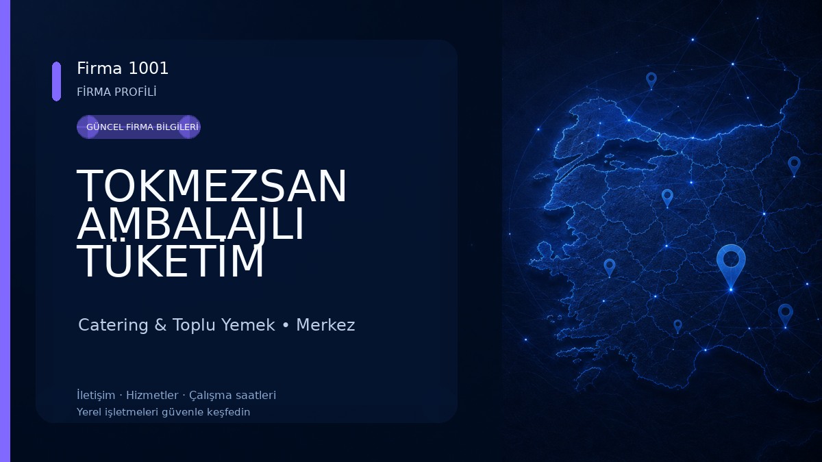 TOKMEZSAN AMBALAJLI TÜKETİM ÜRÜNLERİ