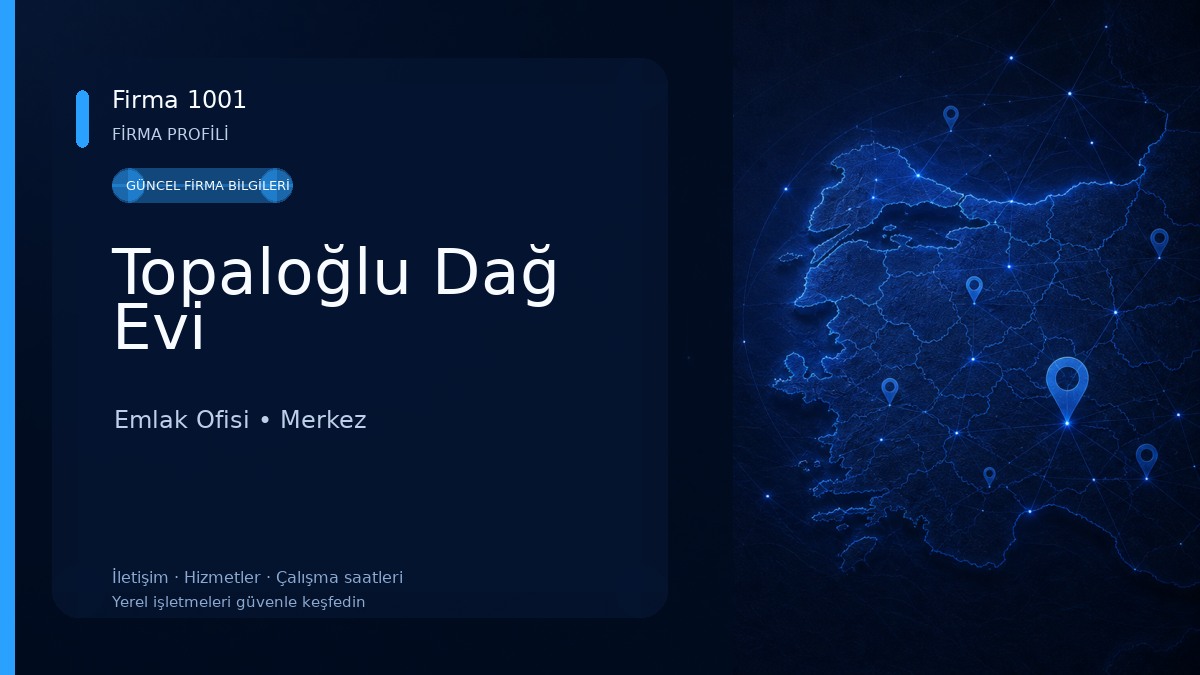 Topaloğlu Dağ Evi