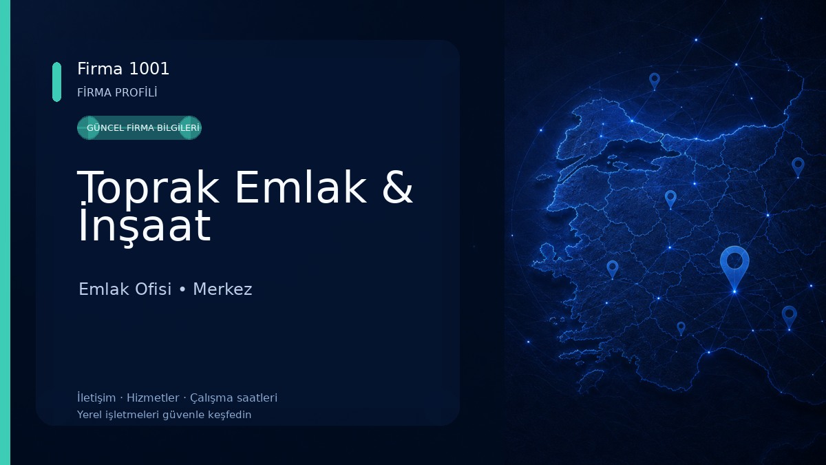 Toprak Emlak & İnşaat