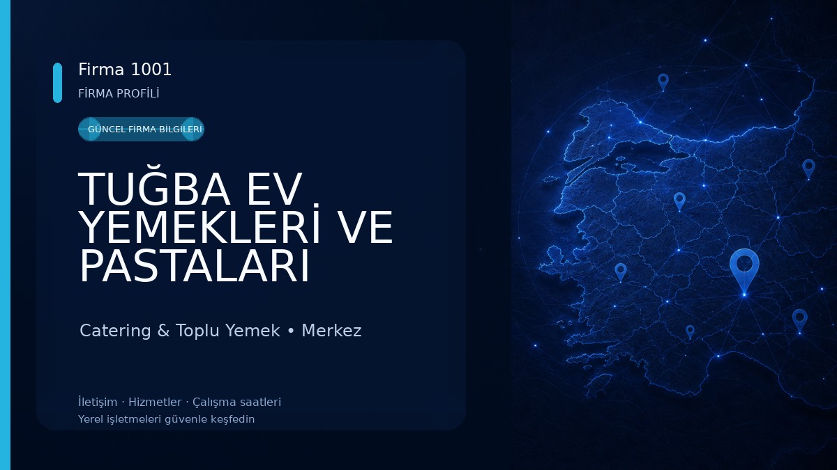 TUĞBA EV YEMEKLERİ VE PASTALARI