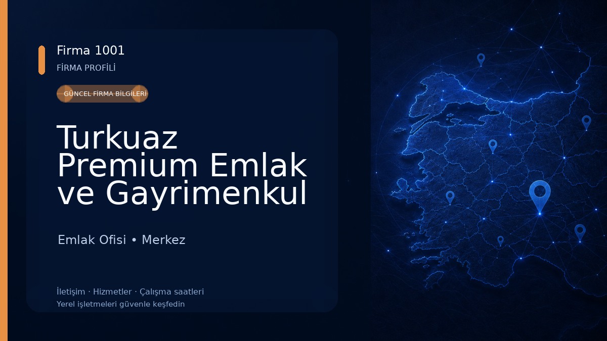 Turkuaz Premium Emlak ve Gayrimenkul Danışmanlık