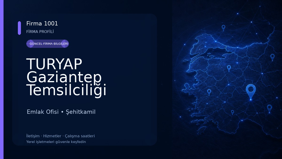 TURYAP Gaziantep Temsilciliği