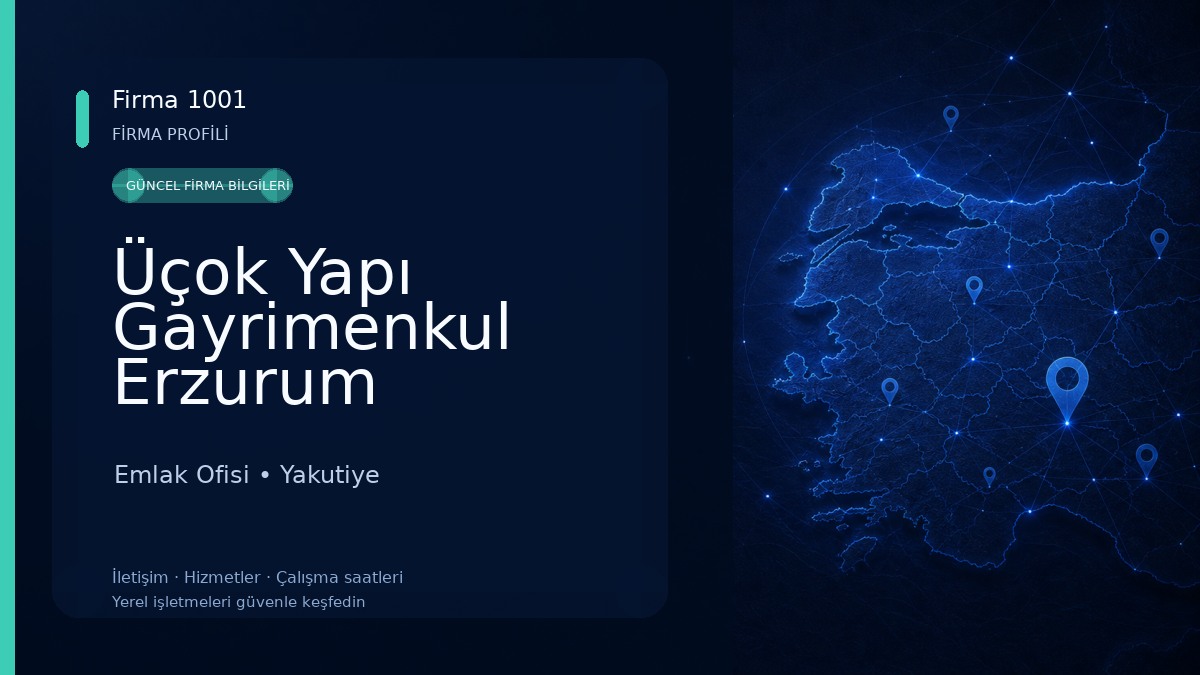 Üçok Yapı Gayrimenkul Erzurum