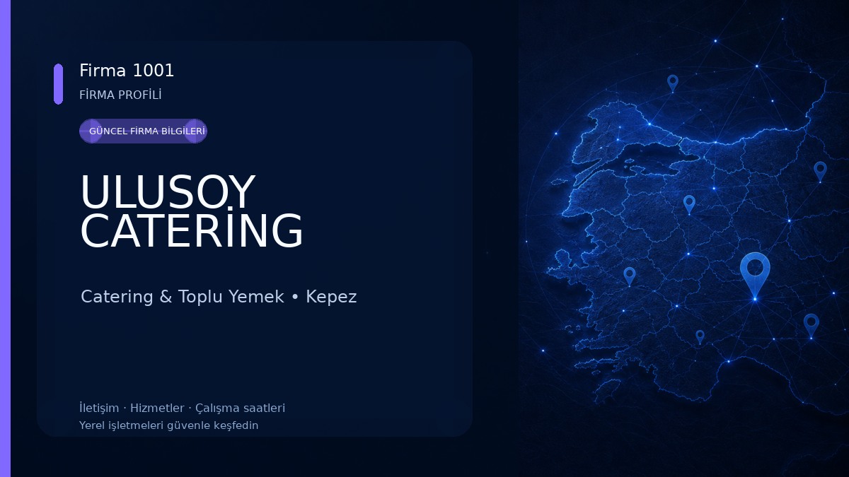 ULUSOY CATERİNG