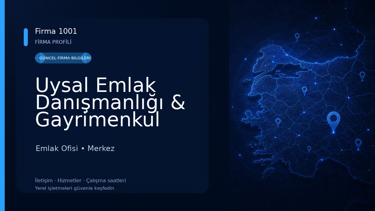Uysal Emlak Danışmanlığı & Gayrimenkul