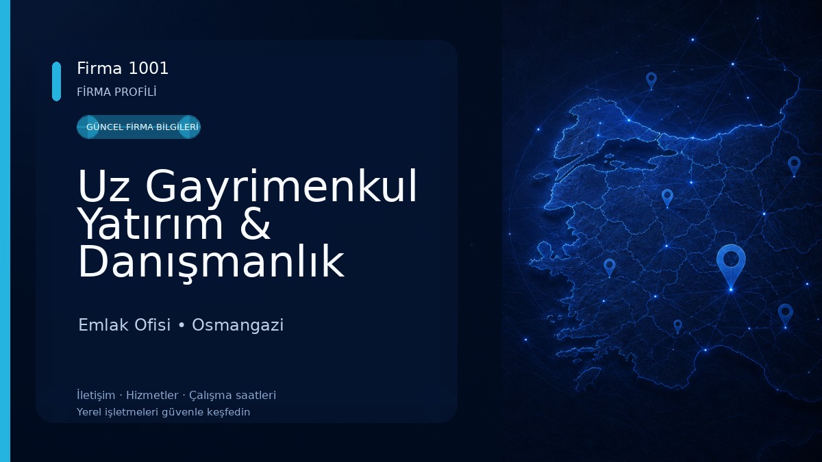Uz Gayrimenkul Yatırım & Danışmanlık