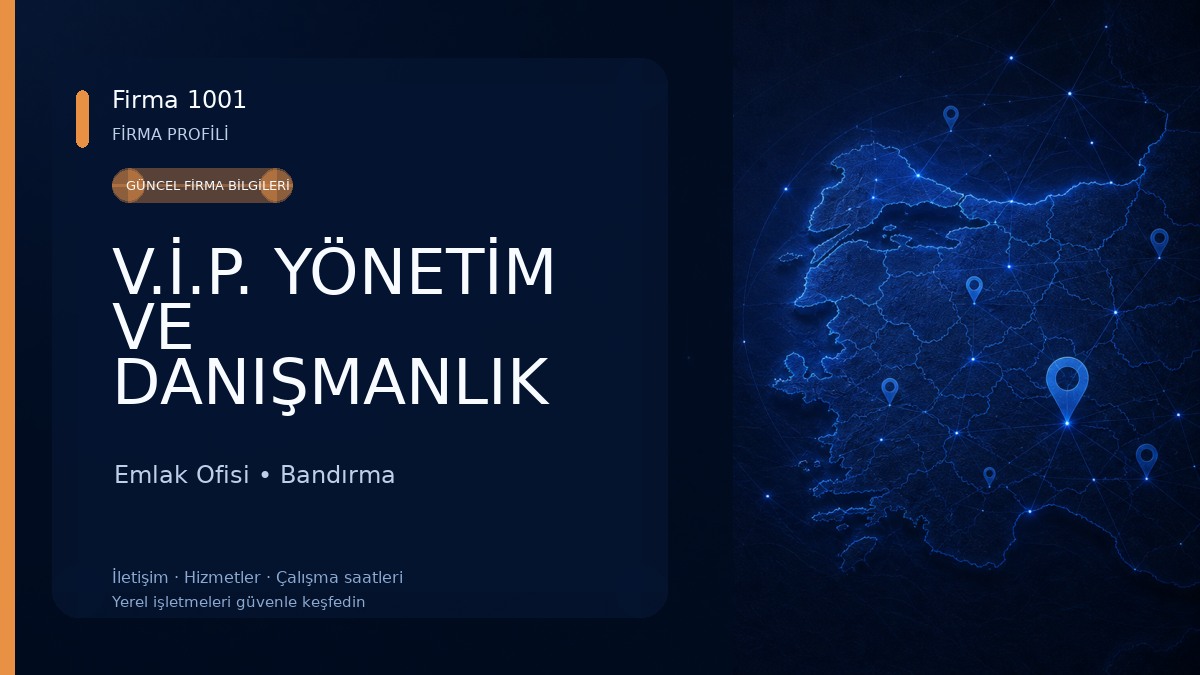 V.İ.P. YÖNETİM VE DANIŞMANLIK