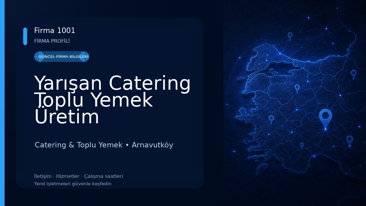 Yarışan Catering Toplu Yemek Üretim Hizmetleri Ltd. Şti