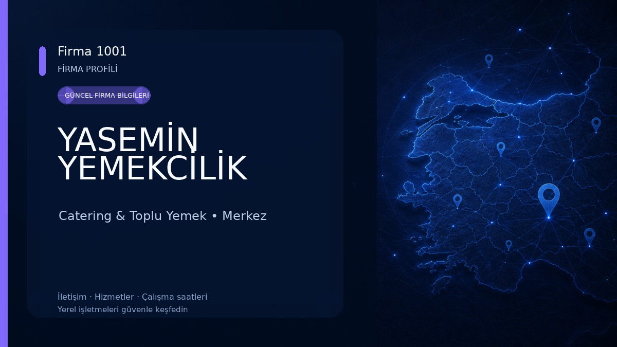 YASEMİN YEMEKCİLİK