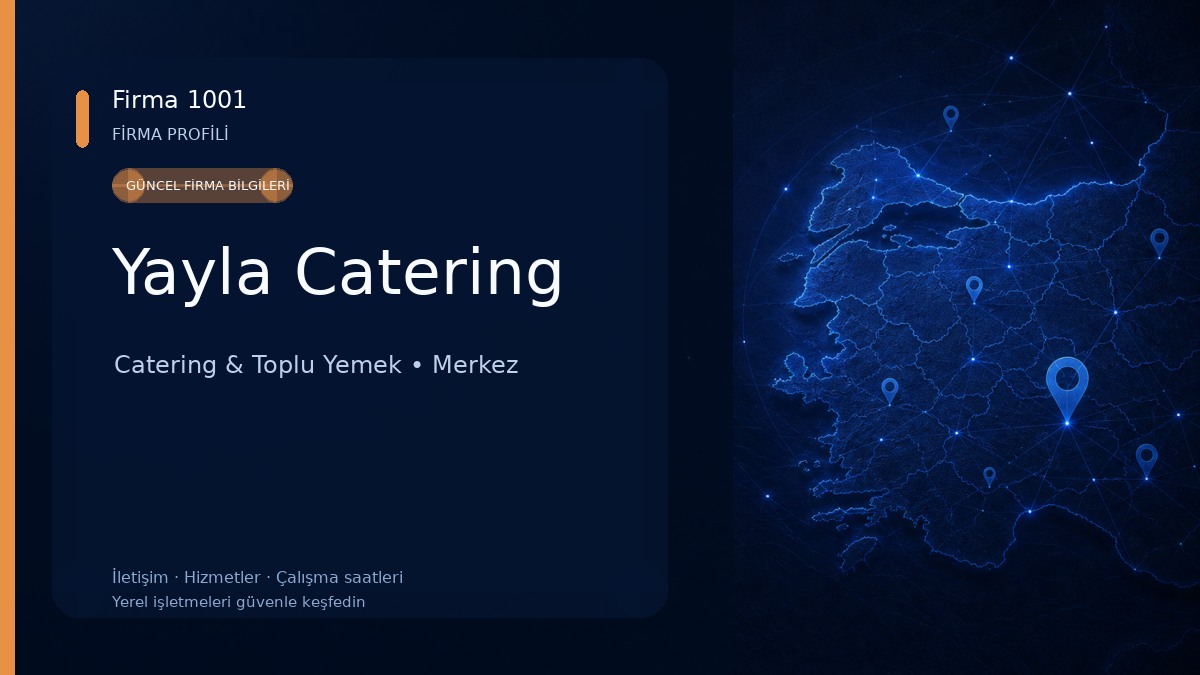 Yayla Catering