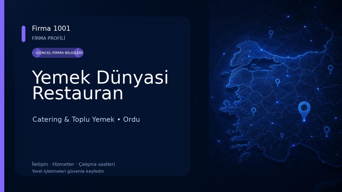 Yemek Dünyasi Restauran