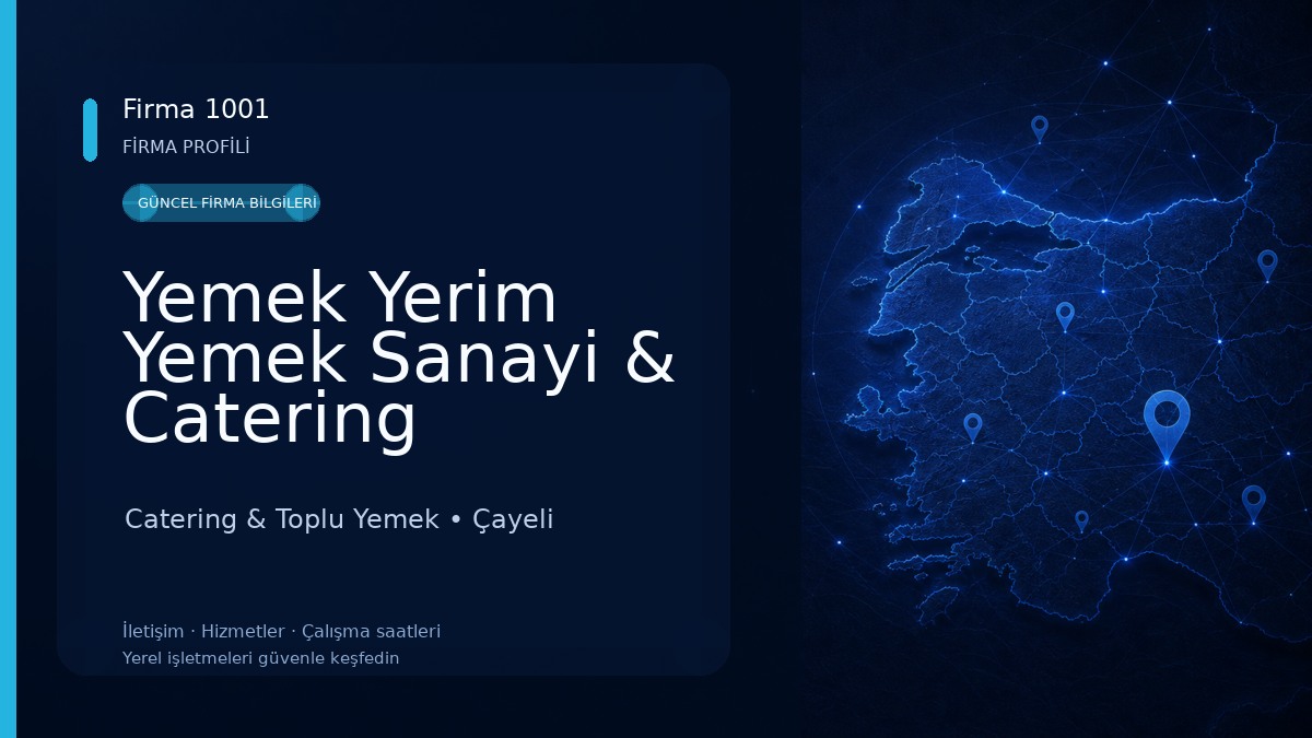 Yemek Yerim Yemek Sanayi & Catering