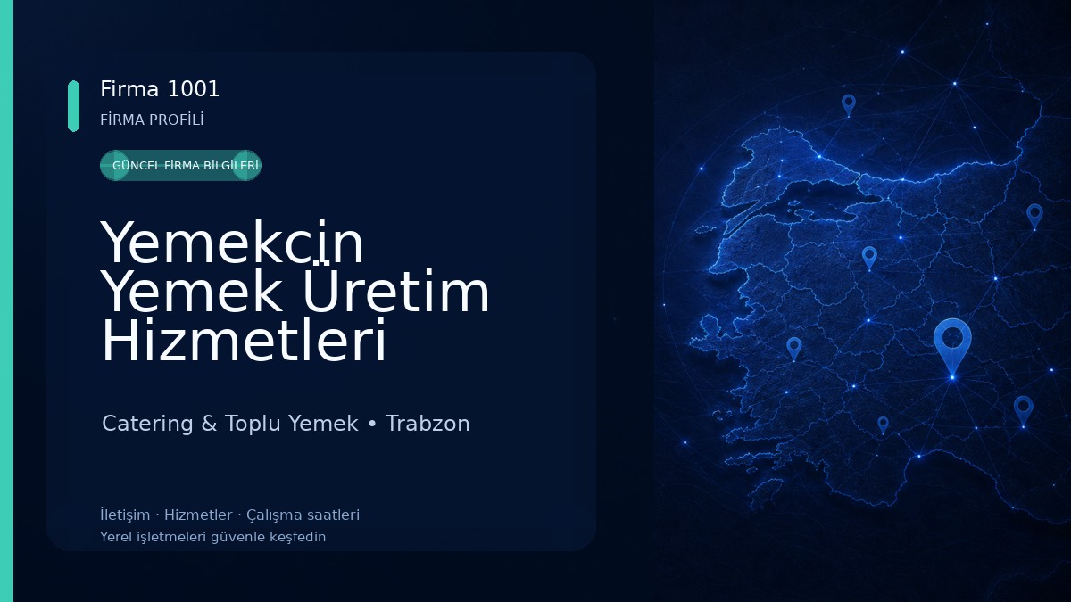 Yemekcin Yemek Üretim Hizmetleri