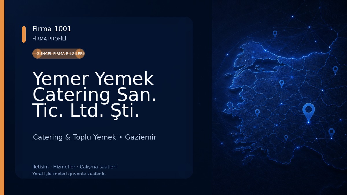 Yemer Yemek Catering San. Tic. Ltd. Şti.