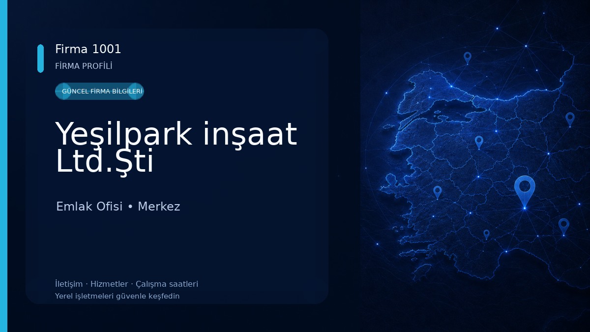 Yeşilpark inşaat Ltd.Şti