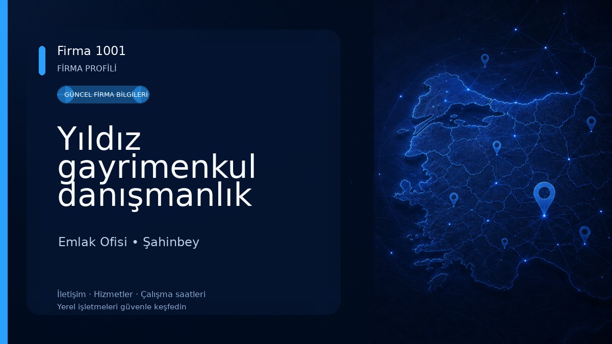 Yıldız gayrimenkul danışmanlık