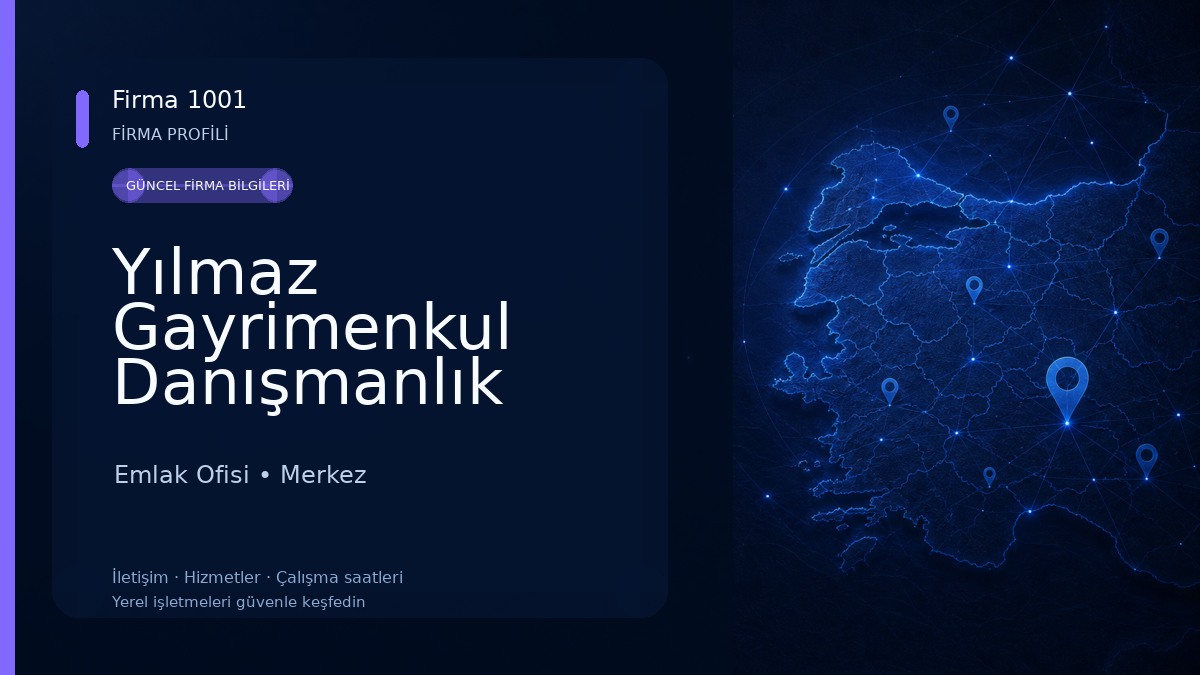 Yılmaz Gayrimenkul Danışmanlık
