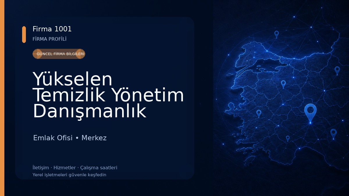Yükselen Temizlik Yönetim Danışmanlık İnşaat Ltd. Şti.
